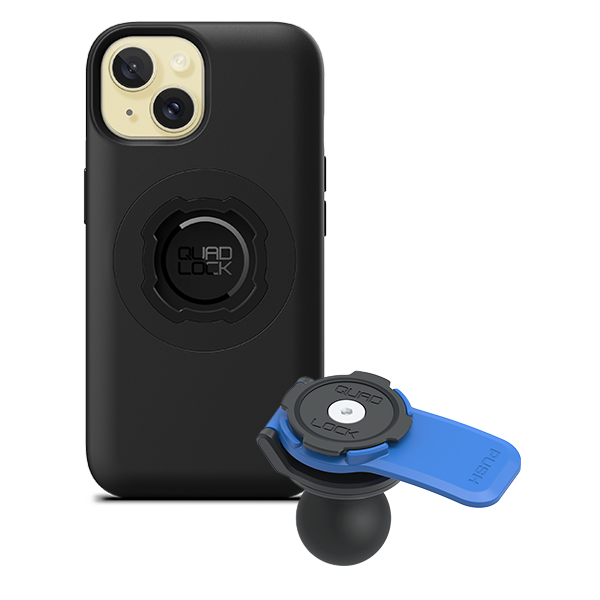 1" Ball Adaptor Motorcycle Kits - iPhone